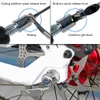自転車トレーナー串焼きクイックリリース自転車リアアクスルシャフトホイールハンドヘルド再利用可能な取り外し可能なMTB固定アクセサリ