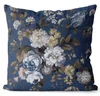 Cuscino moderno paesaggio pastorale fiore di foglie quadrate cuscino/almofadas case 43 53 cover floreale blu vintage casa decoro