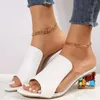 Scarpe eleganti da donna grido sandali con punta di piedi - versatile e alla moda