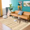 Marokkaanse stijl tapijten voor woonkamer Amerikaans retro slaapkamer decor etnisch tapijt groot gebied wasbare vloer matte home lounge tapijt