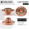 Fonland DNE 2 Connecteur de buse d'extrémité Q90 D39,6 mm H17.6 Adaptateur accessoires de sortie d'air 12 mm M14 pour la machine de coupe laser en fibre