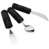 Ensembles de vaisselle 1 ensemble Ustensiles adaptatifs Portable Speerware Assistant Assistant Anti-Shaking Cutlery Kit