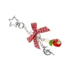 Keychains Stylish Bowknot Bag Charm Portable Phone Straps Chain Keychain Fashionable Accessory For And