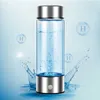 Bouteilles d'eau 420 ml de générateur d'hydrogène portable en verre riche tasse de verre à grande capacité machine pour voyages à domicile