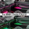 BMW 3 Serisi için Fit F30 F35 F31 GT / 4 Serisi 2014-2019 F32 F33 F34 F36 Yeni Ortam Işık Dekoratif Atmosfer Işık 11 Renk