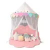 Crib Netting Children Bed Luifel Tent Baby Mosquito Net gaas gordijn Toddler Girl halfrond koepel lees Corner Play House Kids TEEP OT0UZ