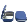 Candle Jars 4pcs Aluminum Tin Jar for Cream Balm Nail Candle Cosmetic Container Refillable Bottles Tea Cans Metal Box