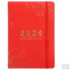 Notebooki 2024 Książka Data Kalendarza Cotygodniowe notatnik