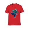 Hockey sobre hielo Go Canucks Camiseta gráfica Camiseta Camisa de sudor Camiseta de secado rápido camisetas divertidas para hombres ropa