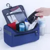 Storage Bags Men Bathroom Makeup Organizer Waterproof Hook Rangement Women's Cosmetic Bag For Portable Travel Toilet Wash