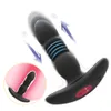 Vibrador anal masajeador de prstata para hombres ، consolador telescpico inalmbrico ، tapn anal ، masturbador juguetes se