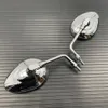 Universal Motorcycle Rearview Side Mirror Chrome For Indian Chief Chieftain Scout Roadmaster Motorcycle 10MM Mirror