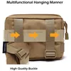 Nouvelle pochette de molle molle militaire sac à ceinture tactique sac extérieur sport imperméable sac de téléphone cycliste à l'outil EDC Pocket Hunting Fanny Pack