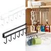 Bathroom Storage Metal Kitchen Under Shelf Cabinet Cupboard Mug Cup Utensils Holder Hook Rack Organizer Hanging Rack Holder