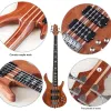 Câbles guitare basse active 43 pouces 5 cordes 24 frettes okoume body body canada guitare basse électrique