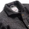 Jackets masculinos Salt Sal e Pimenta Casa de Lã de Lã Vintage Estilo Men Tweed Casat