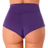 Femmes PALIES Couleur solide Cheer Booty Dance Shorts Girls High Waist Gym Yoga Jogging Workout Bottoms Shorts Underpants