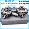 SHIMANO DEORE XT PD-M8100/M8000/M8020 PEDALI SPD Auto-blocco Componenti MTB utilizzando per le parti di mountain bike PD-M520/M540