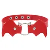 CHOKERS GOTHIC BLACI BLACI Punk Punk Collar Colletti Rivetti Collana Chocker Stream per le donne Bondage Cosplay Gioielli Goth Drop Drop Ottig