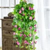 Decorative Flowers Artificial Petunias For Walls Ceilings Outdoor Wedding Garden Decor Simulated Morning Glory Hanging Home