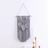 Tapissries Boho Macrome Wall Hanging Tapestry Small Wedding Farmhouse Children's Room tak PO Prop Home Decoration