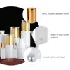 Depolama Şişeleri 24 PC Solma Topları Parfümler Amber Boş Uçlu Yağ Plastik Davul