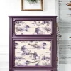 Adesivi per finestre Purple Flower Creative Mobili vintage OPACO Romance estetico PEGATINA DE DECORATIVE FILMS EI50MT EI50MT