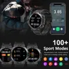 Montre-bracelets Melanda 1,39 pouce haute définition Bluetooth Call Intelligent Mens Sports and Fitness Tracker Heart Monitor 400mAh Intelligent pour Android iOS K56