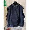 Jackets masculinos Primavera/verão Extra grande Logo Casual Resto de bolso com capuz para homens e mulheres Versátil bonito elegante