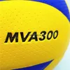 Volleyball intérieur en cuir de haute qualité PU Soft Outdoor Beach Hard MVA300MVA200 TRACINE BALL 240407