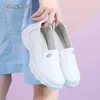 Casual Shoes Comemore Slip On Moccasins Women's Loafers Work Walking Soft Non Shoe Genuine Leather Women Flats