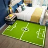 Tapis de sport de football pour salon chambre de football tapis de foot