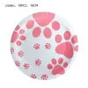 Pink Dog Paw Birthday Baby Shower Farewell Wedding AnnivarSary Thank