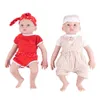 IVITA WG1561 44CM 2,92 kg 100% Full Full Silicone Reborn Baby Doll peint Baby Toys pour enfants Poupées de Noël