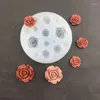 Bakvormen siliconen materiaal snoepvormen rozenbloemvorm chocolade