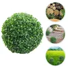 Decoratieve bloemen groen bladballen huis accessoires diy ornament paarden ornamenten het groene buxusgras