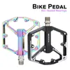 ALLIAGE ALLIAGE BMX BMX PEDAL PEDAL ALUMINIM ACCESSOIRES DE CYCLAGE DU SEALLED POULEUR ANTI-SKID MTB Mountain Bicycle Plateforme 9/16 "