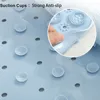 Tappetino da bagno anti-slip tappetini per doccia in pvc di sicurezza con succhiaio rotondo tappeto tappeto tappetino tappetino accessori per bagno