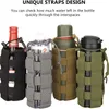 2023 Outdoors Molle Water Bottle Pouch Justerbart hölster utomhus resande vandringsväska med mollesystem