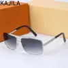 Vintage Square Men Sunglasses Arrival Luxury Brand Designer Sun Glasses For Man UV400 Oculos De Sol Masculino Wholesale 240402