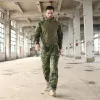 Pants Sinairsoft Taktik G3 Kamuflaj Takım Military Airsoft Üniforma BDU Hızlı Saldırı 1/4 Zip Savaş Gömlek Pantolon Set Multicam Sniper