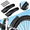 1/2 stks Universal Bicycle Fenders Mountain Road Bike Mudguard voorzijde achter Fender MTB Bike Mud Guard Wings voor Bicycle Mud Guard