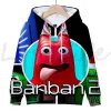 Jogo de anime Garten of Banban Hoodies Roupas infantis Roupa Banban Garden Crianças Capuz Sorto Meninas Meninas Hoodie Streetwear