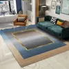 Tapis tapis salon salon minimaliste table de chambre familiale lit de chambre à coucher couverture avant nordique léger tapis de luxe résistants à sale