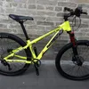 Wissco Fluorescent Green XC Off Road MTB Disc Brake 10 Speed Mountain Bike 27,5 inch Wiel Cross-Country MTB inclusief pedaal
