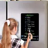 Mini Notepad Chalk Board Stick Wall Kids Magnets Dry Erase Board Refrigerator Chalkboard Kids