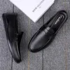 Casual Shoes 2024 Men Boat Business Breathable Loafers Flats High Quality Genuine Leather Slip On Soft Gentleman