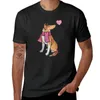 Herren Polos Aquarell glattes Collie Dog T-Shirt Edition Tops Customs Herren T-Shirts Pack