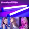 Handheld LED -vullamp LED Video Light Wand USB Oplaadbare fotografieverlichting Verstelbare flitslampje RGB selfie lamp