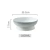 Miski Kreatywna ceramiczna duża zupa miska wysoka stóp zastawa stołowa deser sałatka el el Special w kształcie zimnego naczynia zastawa stołowa